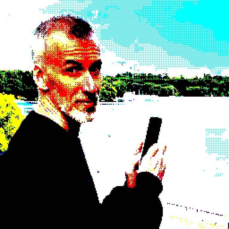 Portrait of Alexey, Camputers Lynx color palette